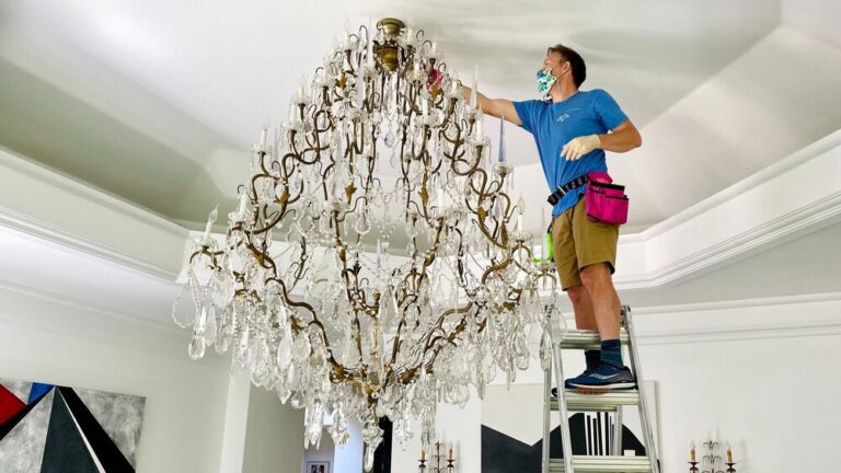 nettoyer lustre sans le démonter
