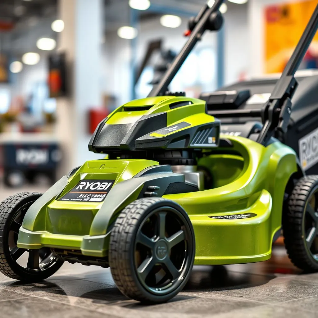 ma tondeuse electrique ryobi demarre puis sarrete