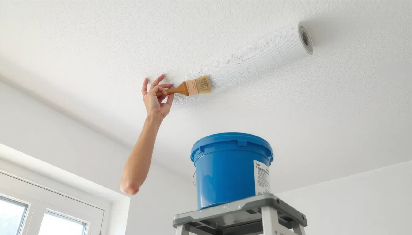 plafond en toile de verre